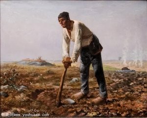 The Man With The Hoe — Jean-françois Millet