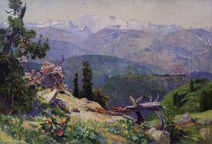 Landscape With Eagles — Grigory Gurkin