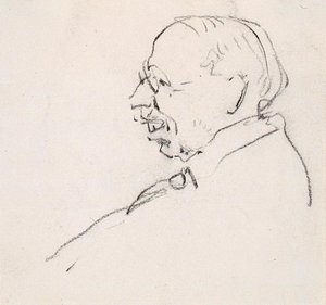 Portrait Of Sir Wyly Grier — Arthur Lismer