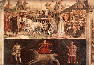 Allegory Of March: Triumph Of Minerva — Francesco Del Cossa