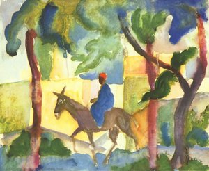 Donkey Rider — August Macke