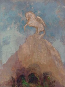 Pégase Blanc — Odilon Redon