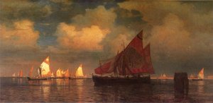 The Lagoon At Venice — William Stanley Haseltine