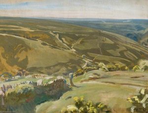 An Extensive View Of Exmoor — Sir Alfred James Munnings