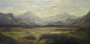 The Moors At Cotantagle, Perthshire — Charles Robert Leslie