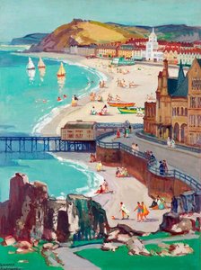 Aberystwyth (british Railways Poster Artwork) — Leonard Richmond