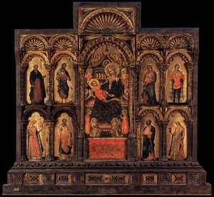 Polyptych Of Santa Maria Della Celestia — Lorenzo Veneziano