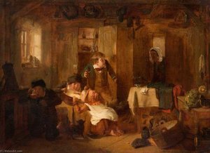 The Freedom Of The Press — Thomas Faed