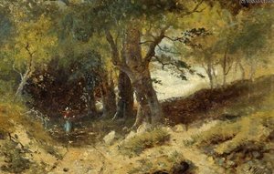 A Woodland Ride — Abraham Hulk Senior