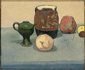 Pots De Gres Et Pommes — Émile Bernard