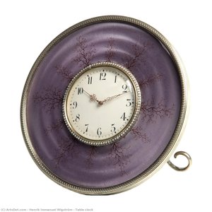 Table Clock — Henrik Immanuel Wigström