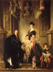 A Família Marlborough — John Singer Sargent