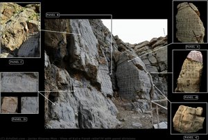 View Of Kul-e Farah Relief Iv With Panel Divisions — Javier Álvarez Mon