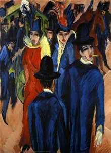 Berliner Straßenszene — Ernst Ludwig Kirchner