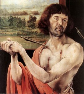 San Sebastián (detalle) — Matthias Grünewald