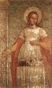 St Agnes — Ambrogio Da Fossano (ambrogio Bergognone)