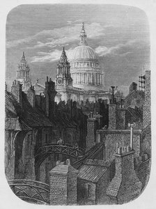 San Pablo Catedral Y Los Barrios Marginales — Paul Gustave Doré