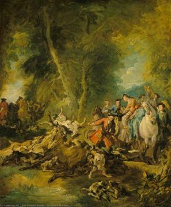 The Death Of A Stag — Žan Fransoa De Troj