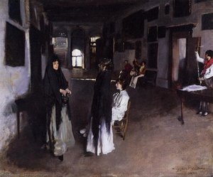 A Venetian Interior — John Singer Sargent