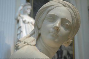 Odalisque, James Pradier (detail Of Face From The Front) — Jean Jacques Pradier