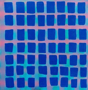Pink Dots Ii (purple Squares) — Noriko Suzuki Bosco