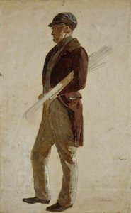 Sandy Pirrie (active 1847), Golfer — Charles Lees