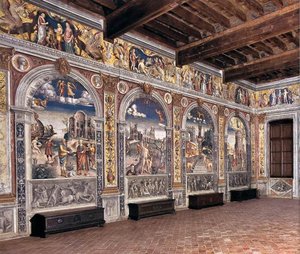 View Of The Sala Dello Zodiaco — Giovanni Maria Falconetto