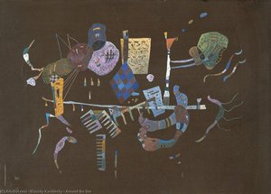Autour De La Ligne — Wassily Wassilyevich Kandinsky
