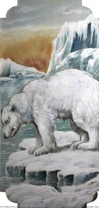 R. Edwards' 'galloping Horses' Jungle Animals, Polar Bear (centre Shutter) — Charles (swindon) Gaze