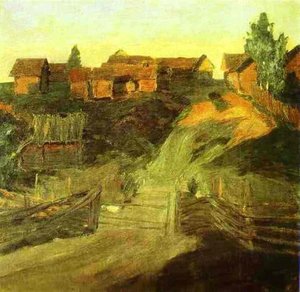 The Last Rays Of The Sun — Isaak Ilyich Levitan
