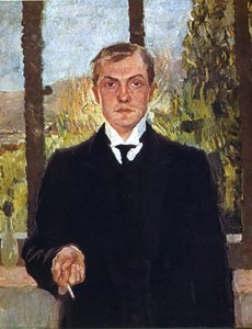 Self-portrait In Florence — Макс Бекман