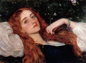 In The Grass (second Version) — Arthur Hughes