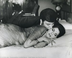 Anjali Kadem And Prem Chopra In — Chandrasekhara Venkata Raman