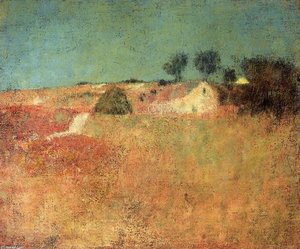 Green Sky Landscape — Charles Webster Hawthorne