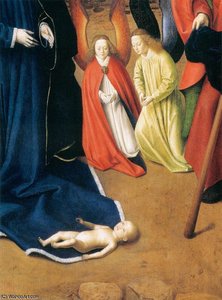 The Nativity (detail)4 — Petrus Christus