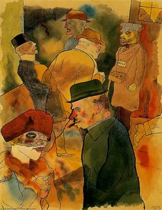Twilight — George Grosz