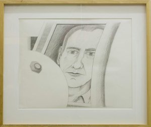 Self-portrait For Bedroom Painting No. 15 — Tom Wesselmann