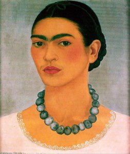 Porträt Mit Schwerem Halsband — Frida Kahlo
