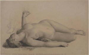 Study For ''the Dance Of The Bacchantes'' — Charles Gabriel Gleyre