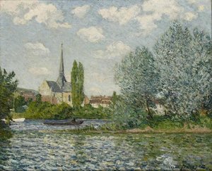 The Church At Little Andelys — Maxime Emile Louis Maufra