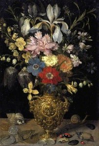 Still Life With Flowers — Georg Flegel
