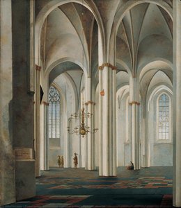 Interior Of The Buurkerk, Utrecht — პიტერ იანსზ სენრედამი