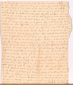 Letter 7: Nano Nagle Writing To Miss Fitzsimons, Ursuline Convent, Paris On 28 September 1770. — Honora (nano) Nagle