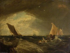 The Junction Of The Thames And The Medway — Sir Augustus Wall Callcott