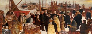 Harbour Scene (detail) — John Bellany