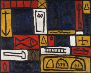 Composicion Constructiva - (1943) — Joaquín Torres García