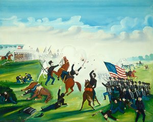 Civil War Battle — Winslow Homer