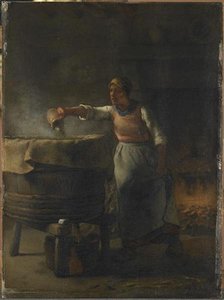La Lessiveuse — Jean-françois Millet