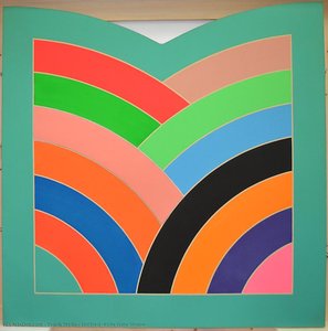 Untitled (kufa Gate Shape) — Frank Stella