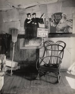 Interior Detail, West Virginia Coal Miner's House — Walker Evans